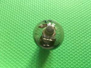 Van Dyke Number Type 22 X-222 X 222 Vacuum Tube Valve Mesh Plate Engraved Base Globe Balloon Shape NOS-Testing