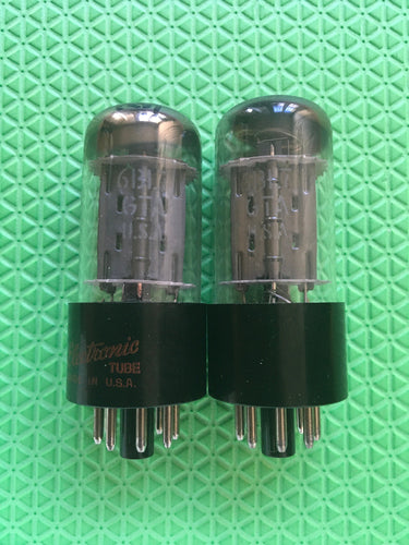 Matched Pair General Electric GE 6BL7 6BL7GTA Vacuum Tubes Valves NOS NIB