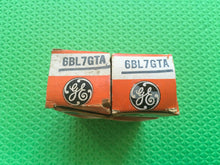 Load image into Gallery viewer, Matched Pair General Electric GE 6BL7 6BL7GTA Vacuum Tubes NOS NIB
