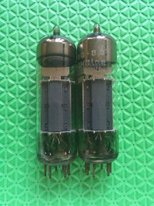 Matched Pair Matsushita 11BM8 LCL82 12DZ8 Vacuum Tubes Valves