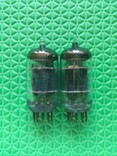 Load image into Gallery viewer, Matched Pair General Electric GE 5814 5814A ECC82 Vacuum Tubes Valves
