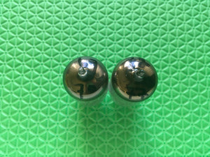 Matched Pair General Electric GE 5814 5814A ECC82 Vacuum Tubes Valves