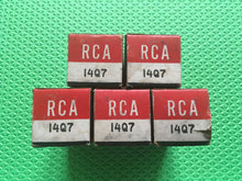 Load image into Gallery viewer, 5 RCA 14Q7 Vacuum Tubes NOS NIB Lot Of Five
