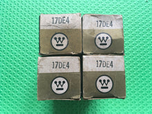 Load image into Gallery viewer, 4 Westinghouse 17DE4 Vacuum Tubes NOS NIB Lot Of Four Quad
