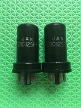 Load image into Gallery viewer, Matched Pair RCA 12SF7 JAN-CRC-12SF7 Vacuum Tubes Milspec New-Testing
