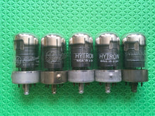 Load image into Gallery viewer, 5 US-Made 7AH7 Vacuum Tubes Valves NOS NIB Lot Of Five General Electric Hytron Sylvania

