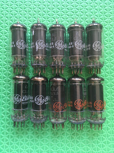 10 General Electric GE 6CL6 Vacuum Tubes Valves NOS NIB Lot Of Ten