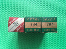 Load image into Gallery viewer, 3 US-Made 7B4 Vacuum Tubes Valves NOS NIB Lot Of Three
