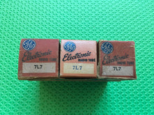 Load image into Gallery viewer, 3 General Electric GE 7L7 Vacuum Tubes Valves NOS NIB Lot Of Three
