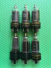 Load image into Gallery viewer, 6 Sylvania 6BQ6 6BQ6GT 6CU6 Vacuum NOS NIB Lot Of Six
