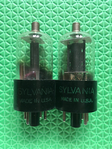2 Sylvania 12F5 12F5GT Vacuum Tubes Valves NOS NIB Lot Of Two