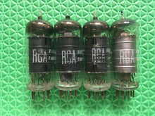 Load image into Gallery viewer, 4 RCA 6BA7 Vacuum Tubes Valves NOS NIB Lot Of Four
