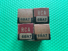 Load image into Gallery viewer, 4 RCA 6BA7 Vacuum Tubes Valves NOS NIB Lot Of Four
