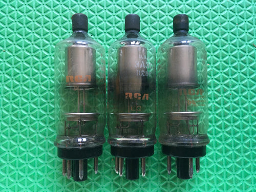 3 RCA 3A3 3A3C 3AW3 3B2 Vacuum Tubes Valves NOS NIB Lot Of Three