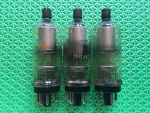 Load image into Gallery viewer, 3 RCA 3A3 3A3C 3AW3 3B2 Vacuum Tubes Valves NOS NIB Lot Of Three
