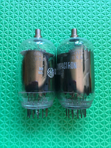 2 General Electric GE 6GY5 Vacuum Tubes Valves NOS NIB Lot Of Two