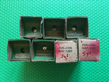 Load image into Gallery viewer, 7 Sylvania 14A7 / 12B7 Vacuum Tubes Valves NOS NIB Lot Of Seven
