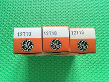 Load image into Gallery viewer, 3 General Electric GE 12T10 Vacuum Tubes Valves NOS NIB Lot Of Three
