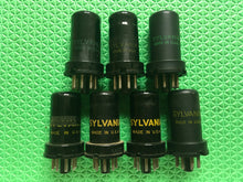 Load image into Gallery viewer, 7 Sylvania 6AC7 Vacuum Tubes NOS NIB Lot Of Seven
