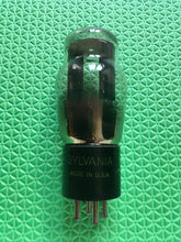 Load image into Gallery viewer, Sylvania Number / Type 80 Vacuum Tube Valve Rectifier Shoulder ST Style Black Plates
