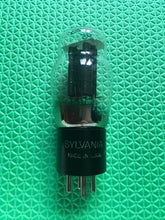 Load image into Gallery viewer, Sylvania Number / Type 80 Vacuum Tube Rectifier Shoulder ST Style Black Plates
