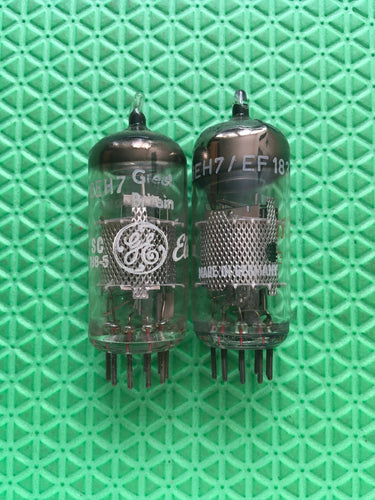 2 European-Made 6EH7 / EF183 Vacuum Tubes Valves NOS NIB Lot Of Two