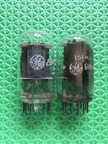 2 General Electric GE 13FM7 15FM7 Vacuum Tubes Valves NOS NIB Lot Of Two