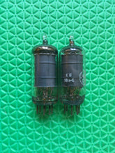 Load image into Gallery viewer, Matched Pair General Electric GE 12AU6 Vacuum Tubes Valves NOS-Testing
