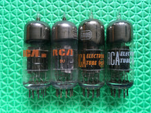 Load image into Gallery viewer, 4 RCA 6AU8 6AU8A Vacuum Tubes Valves NOS NIB Lot Of Four
