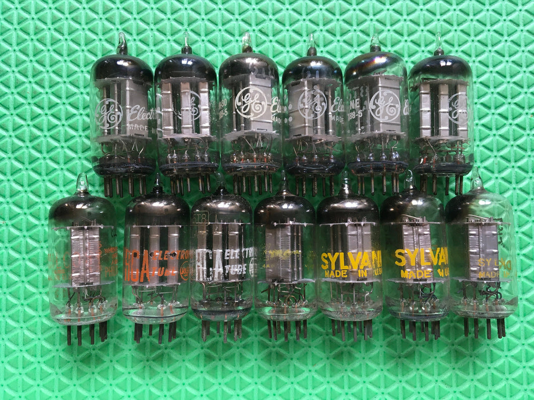13 US-Made 5T8 Vacuum Tubes Valves NOS NIB Lot Of Thirteen