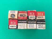 Load image into Gallery viewer, 8 US-Made 6BC5 Vacuum Tubes Valves NOS NIB Lot Of Eight
