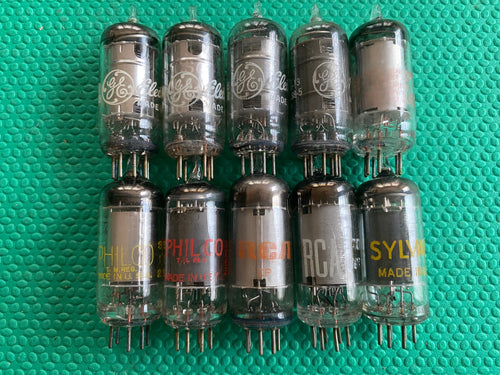 10 US-Made 6CS6 Vacuum Tubes Valves NOS NIB Lot Of Ten