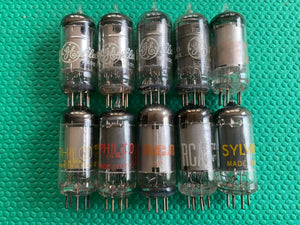 10 US-Made 6CS6 Vacuum Tubes Valves NOS NIB Lot Of Ten