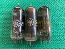 Load image into Gallery viewer, 3 US-Made 6AW8 6AW8A Vacuum Tubes Valves NOS NIB Lot Of Three
