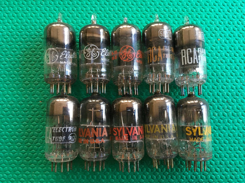 10 US-Made 5BQ7 5BQ7A Vacuum Tubes Valves NOS NIB Lot Of Ten
