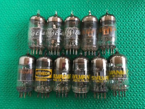 11 US-Made 5GH8 5GH8A Vacuum Tubes Valves NOS NIB Lot Of Eleven