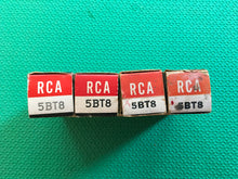 Load image into Gallery viewer, 4 RCA 5BT8 Vacuum Tubes Valves NOS NIB Lot Of Four
