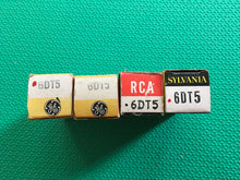 Load image into Gallery viewer, 4 US-Made 6DT5 Vacuum Tubes Valves NOS NIB Lot Of Four

