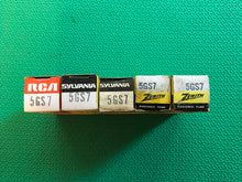 Load image into Gallery viewer, 5 5GS7 Vacuum Tubes Valves NOS NIB Lot Of Five
