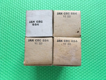 Load image into Gallery viewer, 4 RCA JANCRC884 VT222 884 Vacuum Tubes Milspec NOS NIB World War Two-Vintage Lot Of Four
