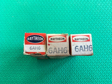 Load image into Gallery viewer, 3 Raytheon 6AH6 Vacuum Tubes Valves NOS NIB Lot Of Three
