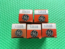 Load image into Gallery viewer, 5 General Electric GE 12EG6 Vacuum Tubes NOS NIB Lot Of Five
