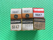 Load image into Gallery viewer, 6 US-Made 5GX7 Vacuum Tubes Valves NOS NIB Lot Of Six
