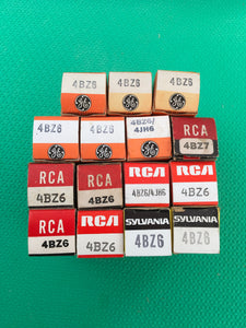 15 US-Made 4BZ6 Vacuum Tubes Valves NOS NIB Lot Of Fifteen