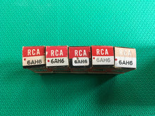 Load image into Gallery viewer, 5 RCA 6AH6 Vacuum Tubes Valves NOS NIB Lot Of Five

