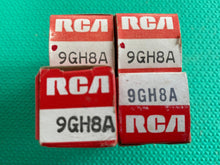 Load image into Gallery viewer, 4 RCA 9GH8 9GH8A Vacuum Tubes Valves NOS NIB Lot Of Four

