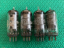 Load image into Gallery viewer, 4 General Electric GE 6BY6 Vacuum Tubes Valves NOS NIB Lot Of Four
