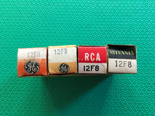 Load image into Gallery viewer, 4 US-Made 12F8 Vacuum Tubes Valves NOS NIB Lot Of Four
