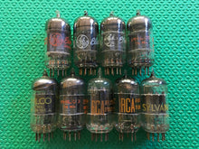 Load image into Gallery viewer, 9 US-Made 9AU7 Vacuum Tubes NOS NIB Lot Of Nine
