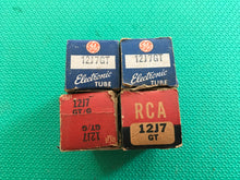 Load image into Gallery viewer, 4 US-Made 12J7 Vacuum Tubes NOS NIB Lot Of Four
